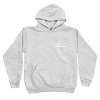 PUFF HOODIE-HEATHER GREY