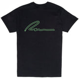 OUTLINE TEE-BLACK